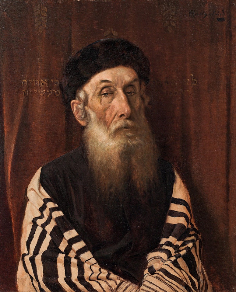 Portrait of a Rabbi by Alois Heinrich Priechenfried