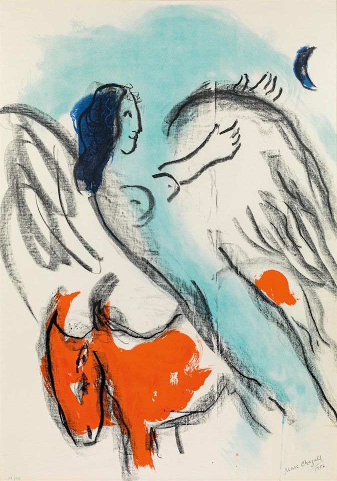 The angel by Marc Chagall