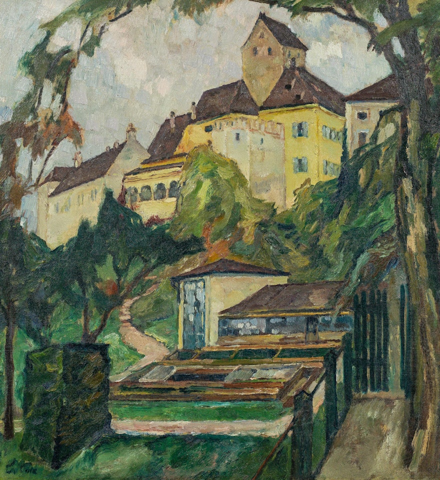 Schloss Seefeld IV by Leo Putz