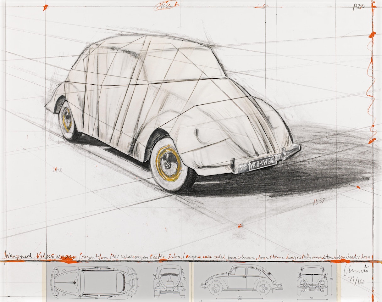 Wrapped Volkswagen by Christo