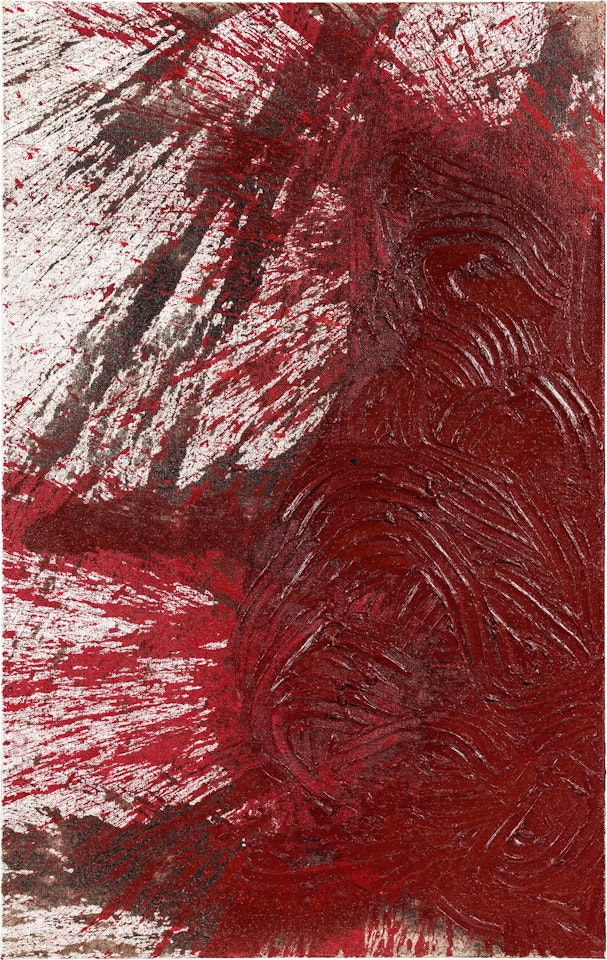 Schüttbild by Hermann Nitsch