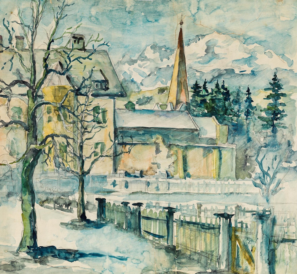 Spittal an the Drau by Hans Staudacher