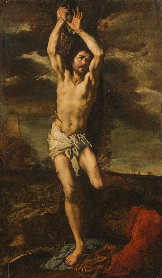 Saint Sebastian by Neapolitan School