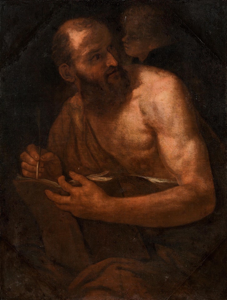 Matthew the Evangelist by Circle of Luca Giordano