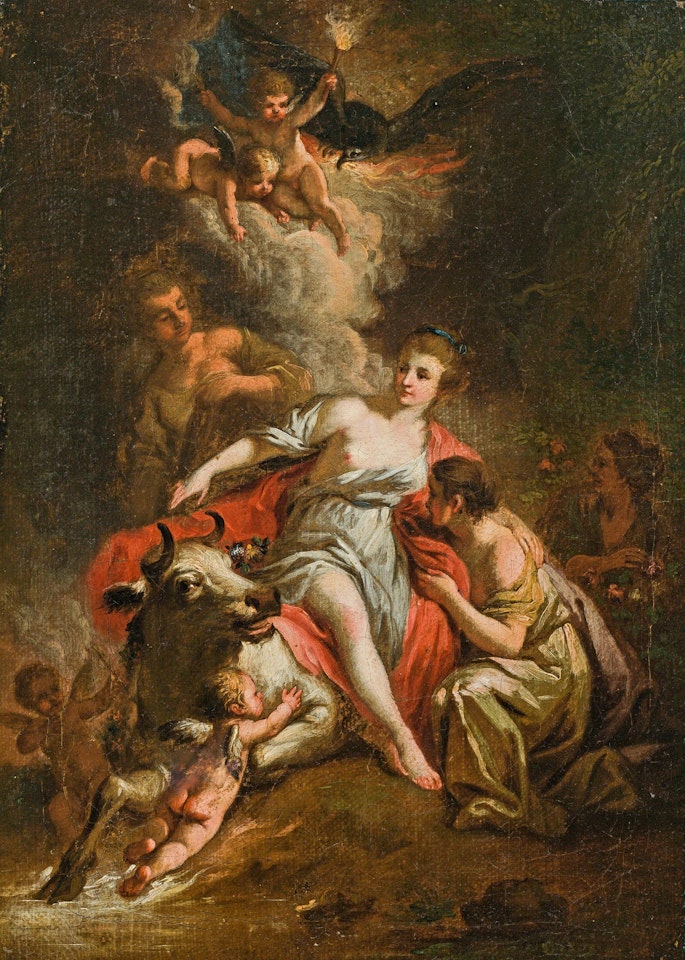 The abduction of Europa by French School