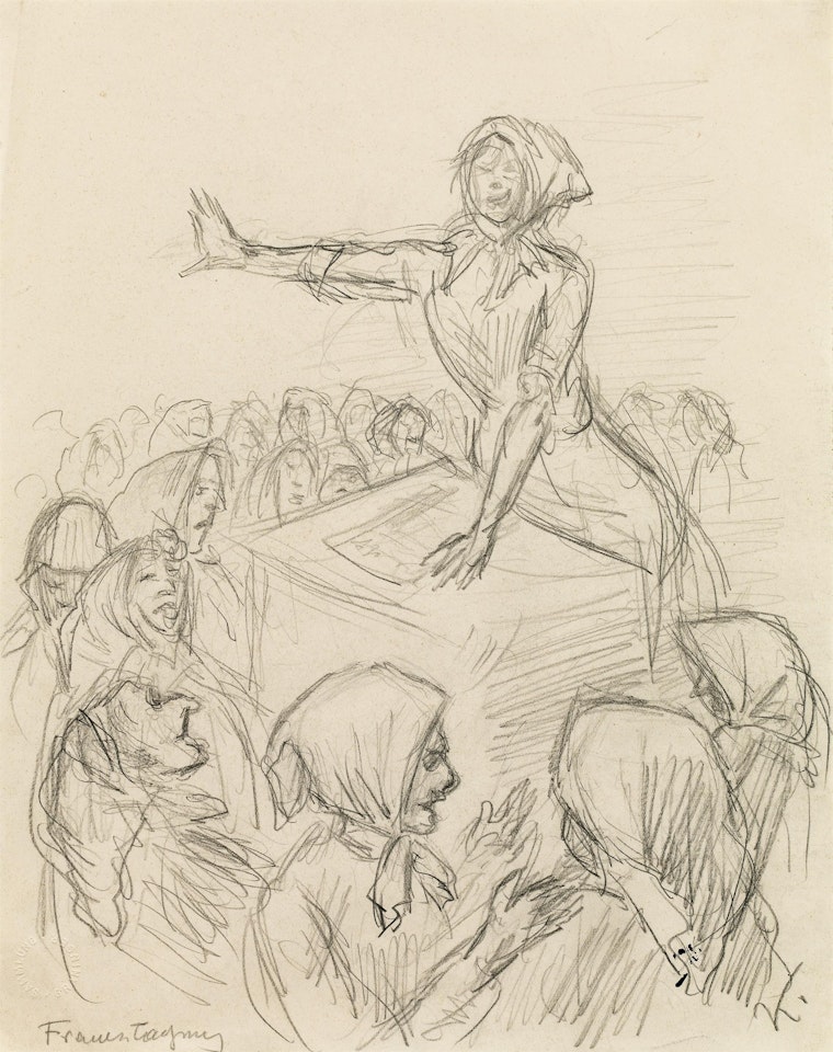 Frauentagung by Alfred Kubin