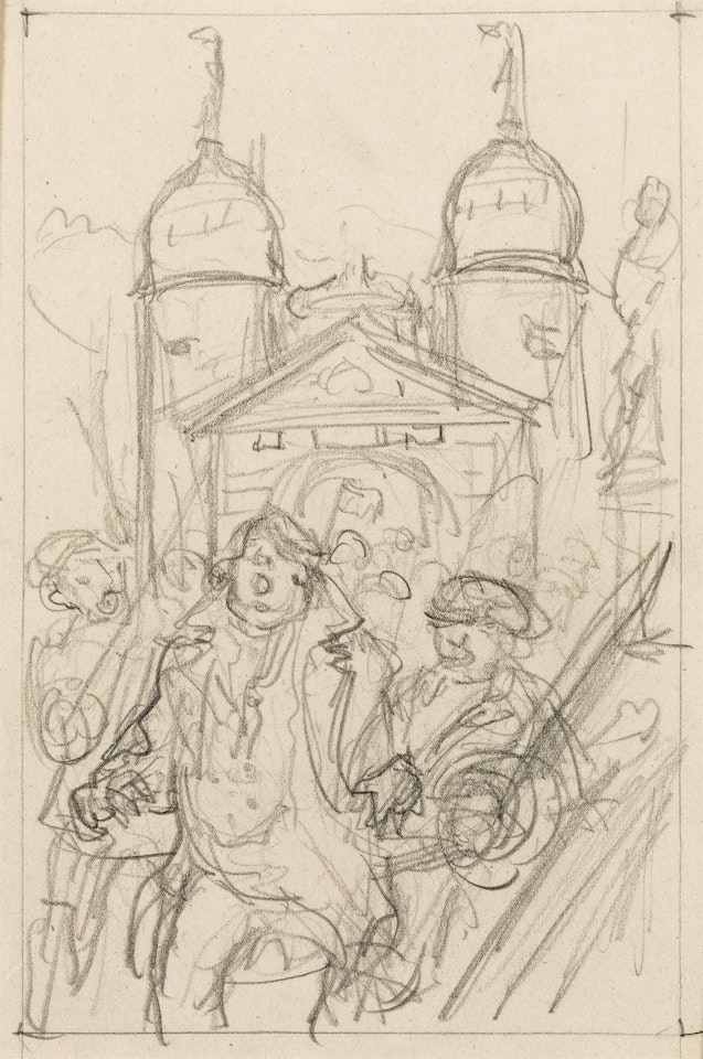 Jean Paul in Heidelberg by Alfred Kubin