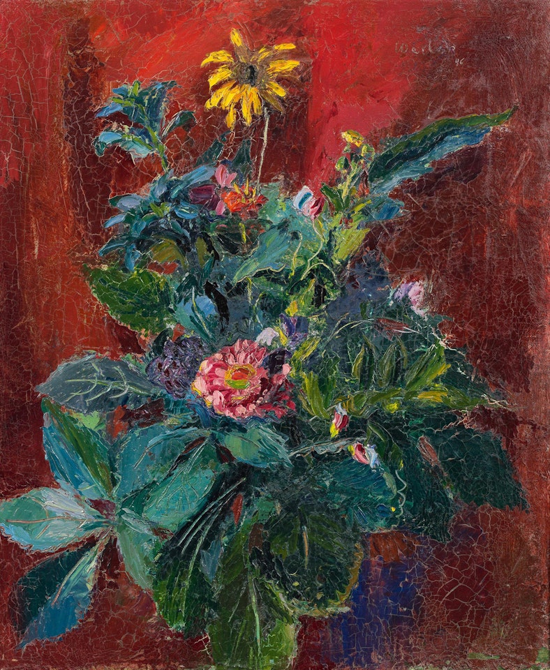 Flower still life by Max Weiler