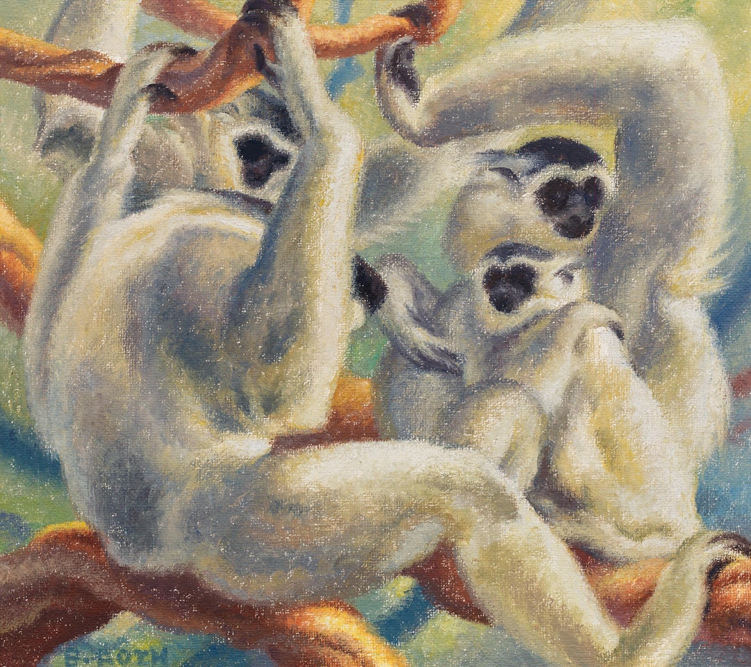 Affen by Norbertine Bresslern-Roth