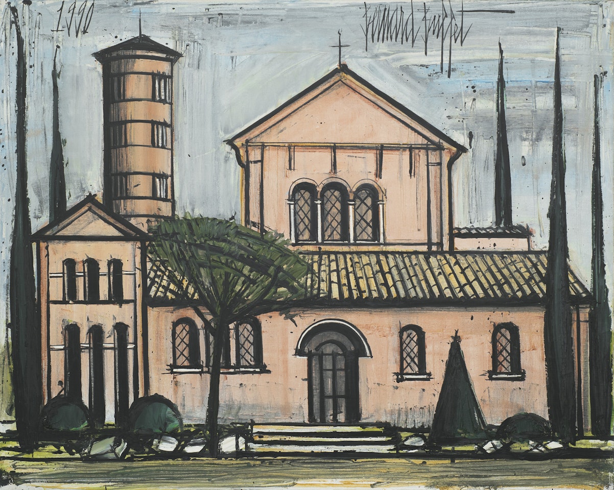 Ravenne, San Apollinare in Classe by Bernard Buffet