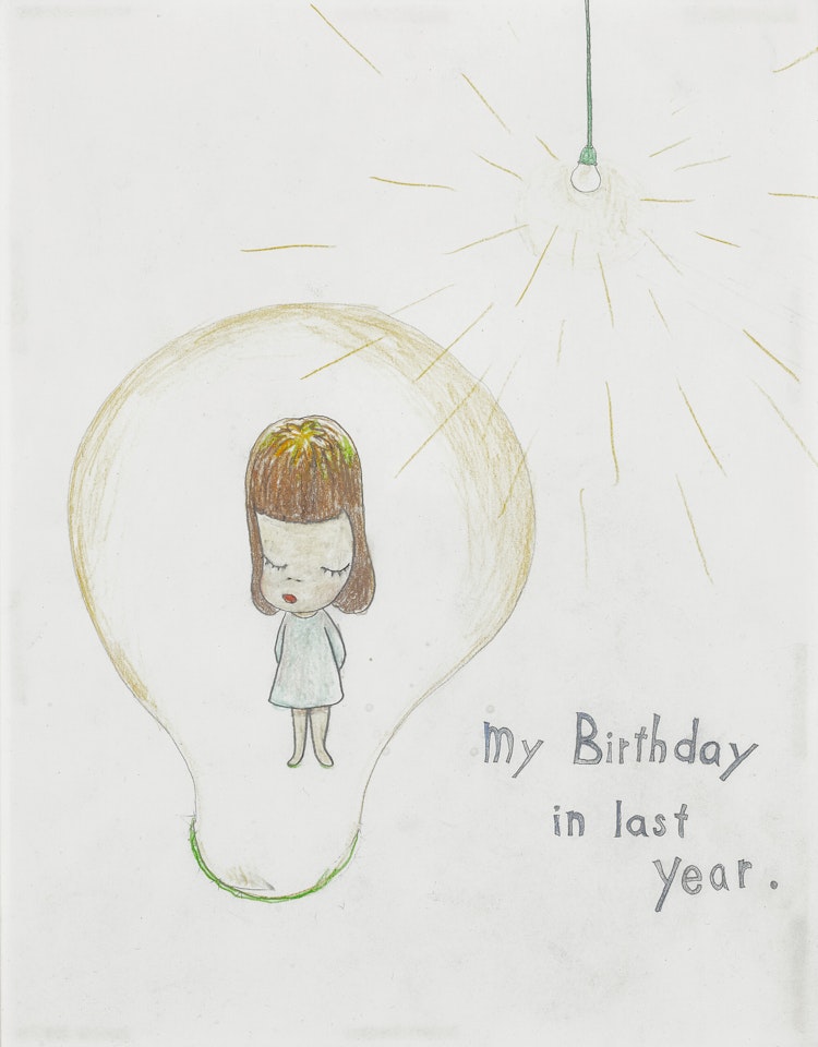 My Birthday Last Year by Yoshitomo Nara