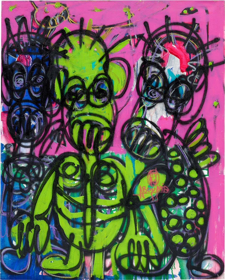 Untitled by Aboudia Abdoulaye Diarrassouba
