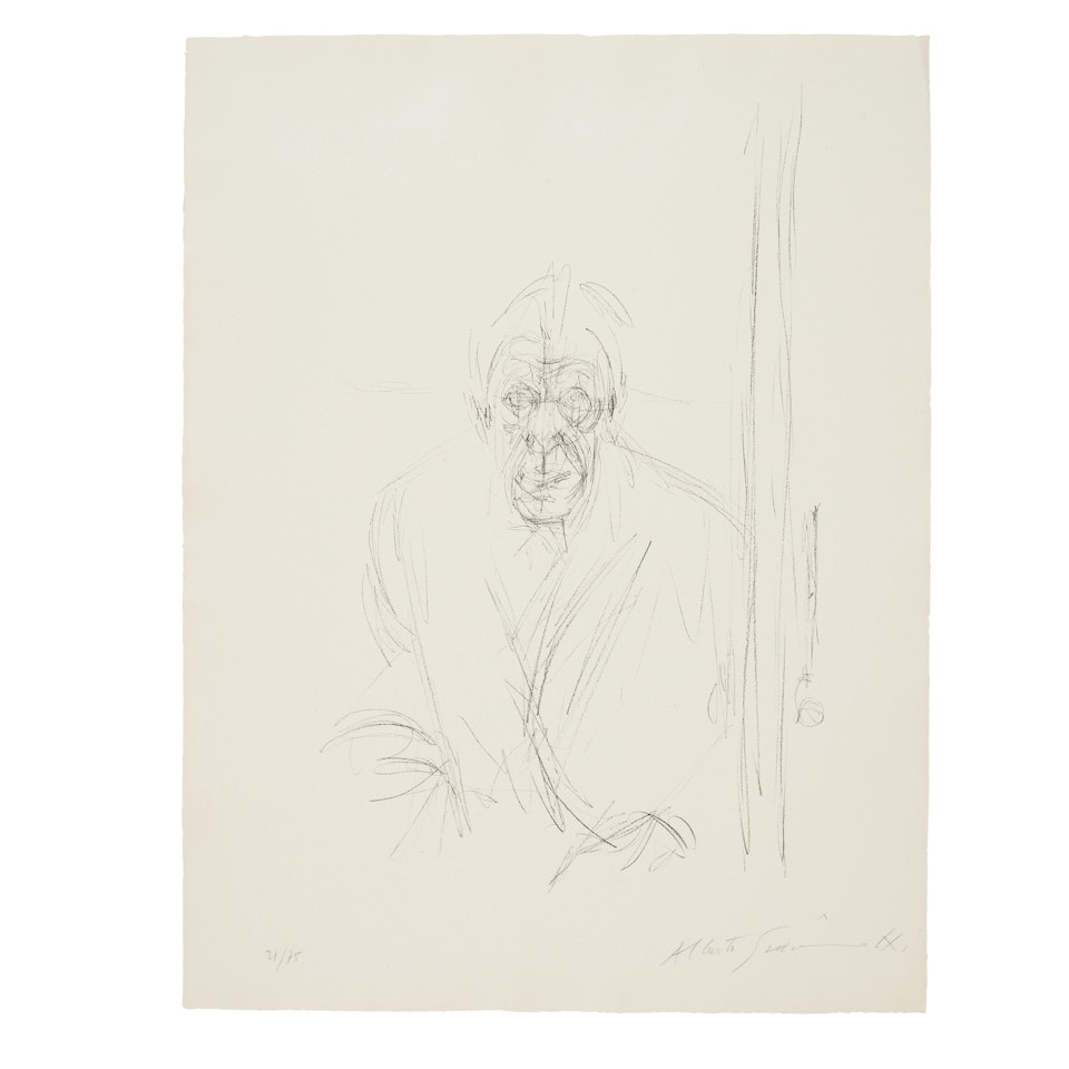 Self-Portrait by Alberto Giacometti