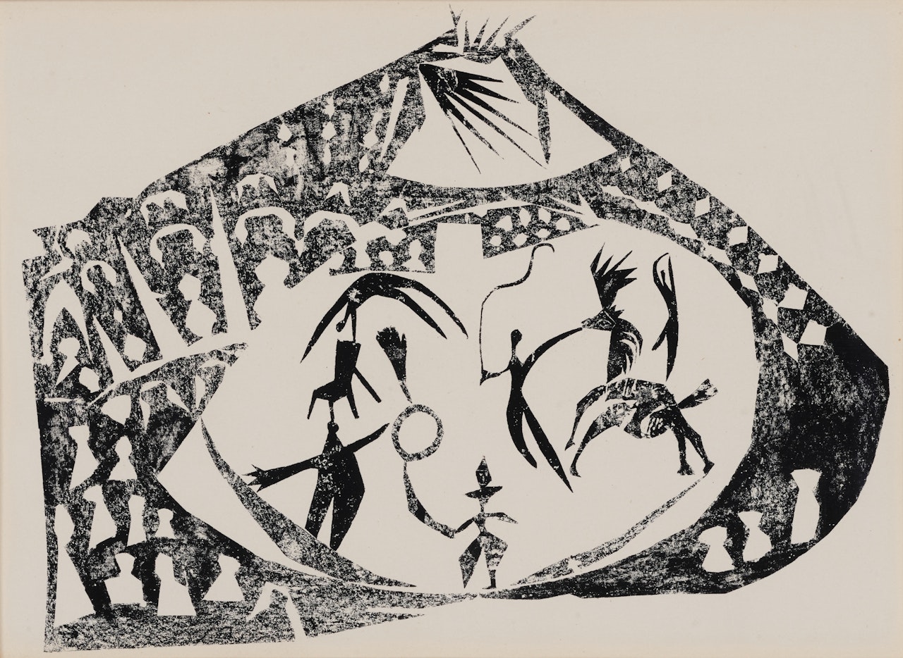 Le Cirque by Pablo Picasso