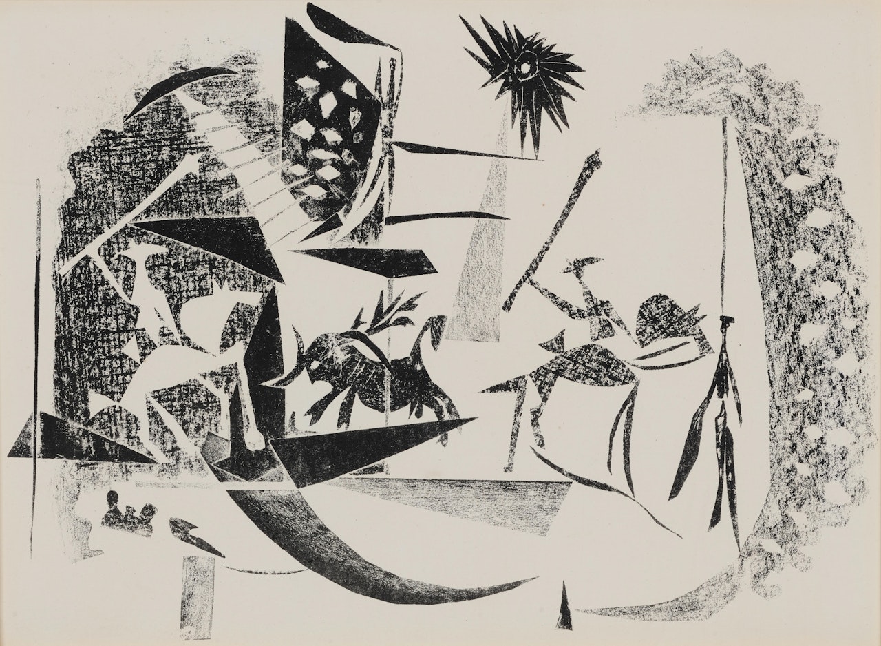 Corrida au Soleil noir by Pablo Picasso