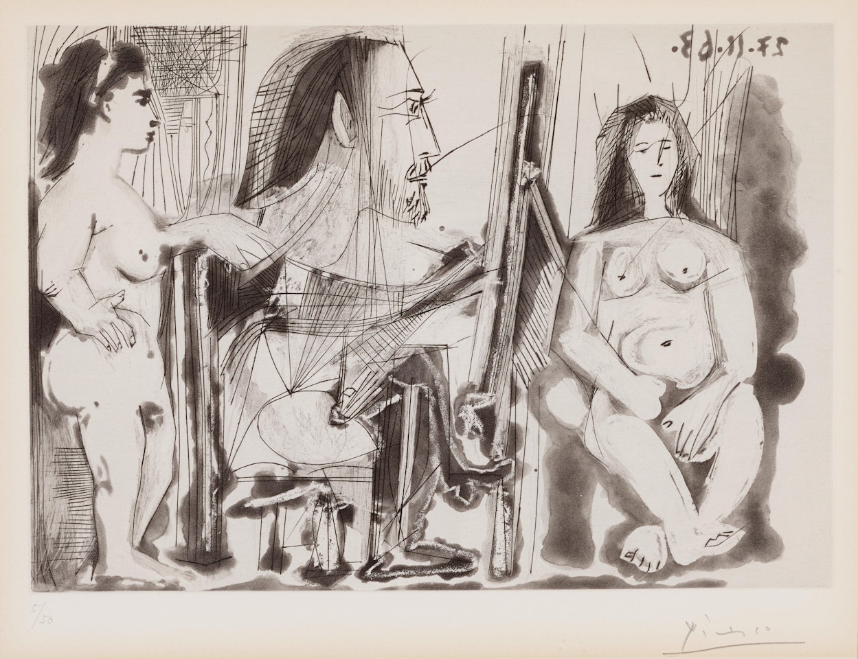 Dans L'Atelier by Pablo Picasso