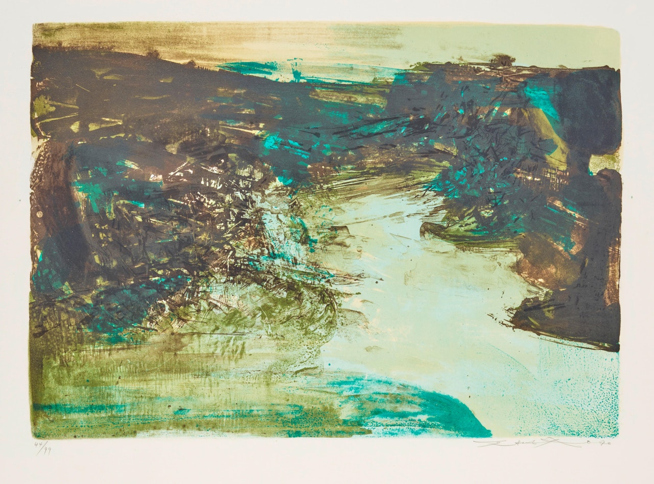 Untitled by Zao Wou-Ki