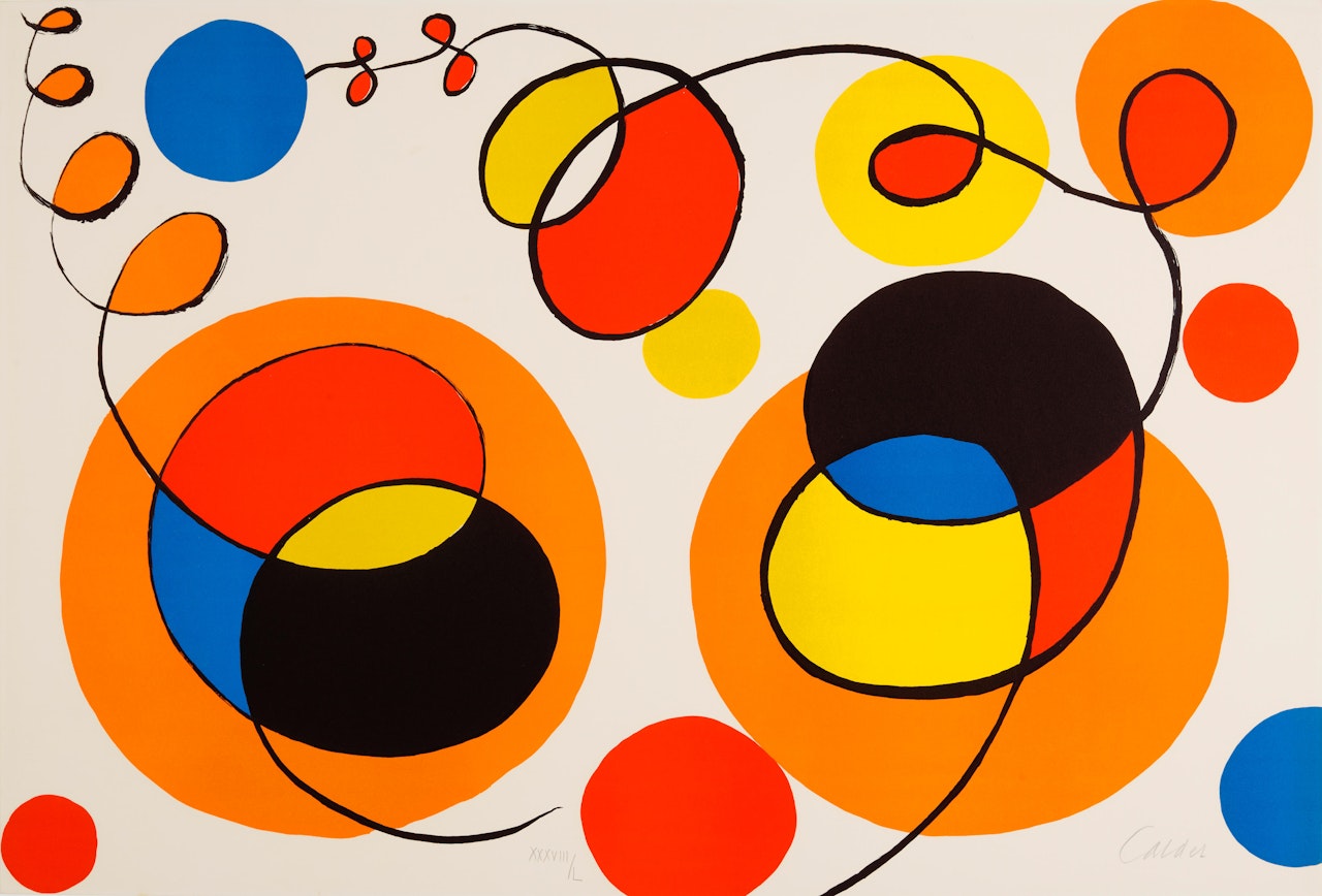 Loops and Spheres by Alexander Calder