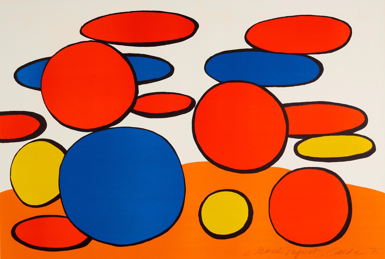 Composition aux cercles by Alexander Calder