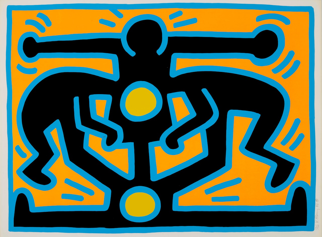 Plate III, from Growing by Keith Haring