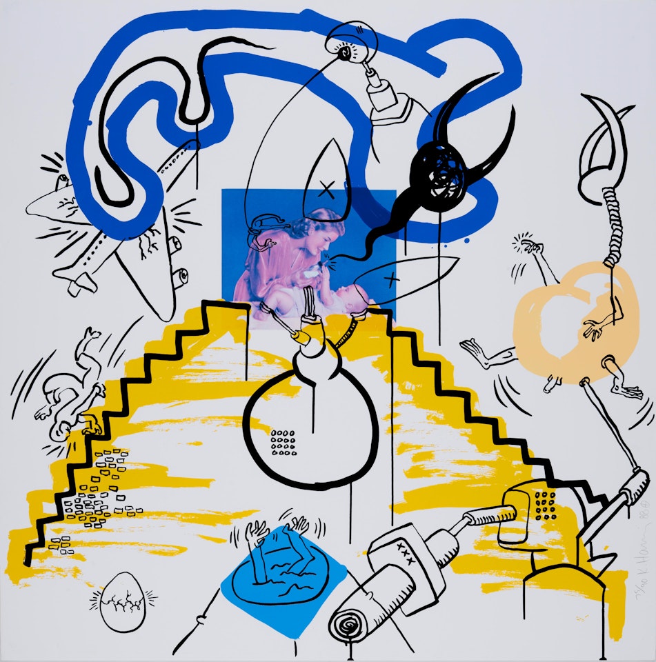 Plate 3, Apocalypse by Keith Haring