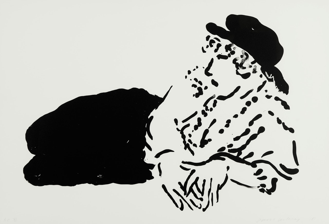 Celia (La Bergère), from Eight Lithographs to Benefit the Foundation for Contemporary Performance Arts, Inc. by David Hockney