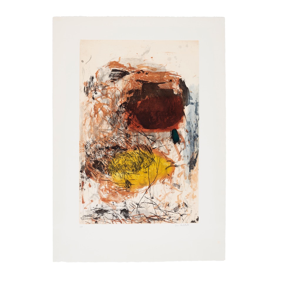 Sunflower III by Joan Mitchell