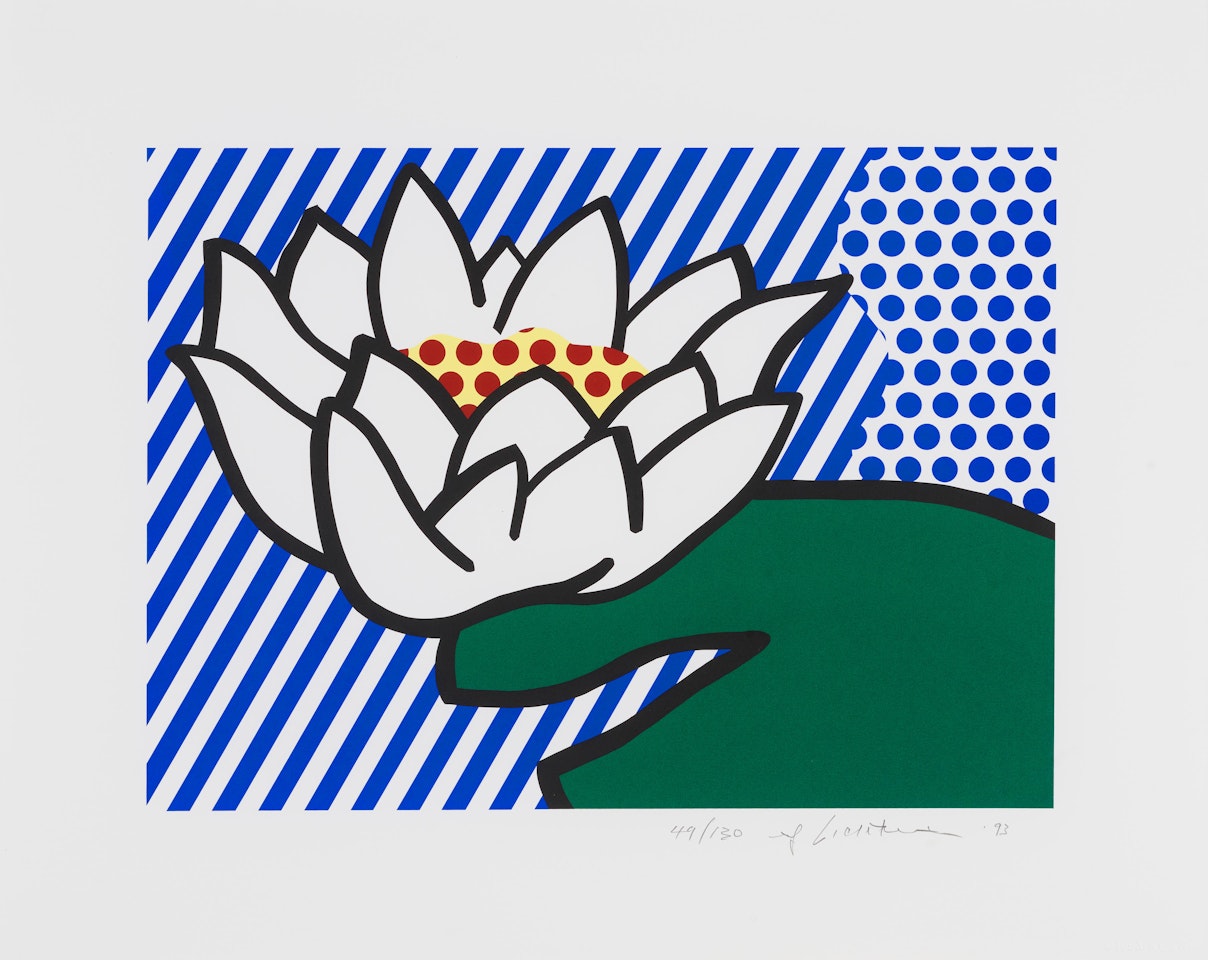 Water Lily by Roy Lichtenstein