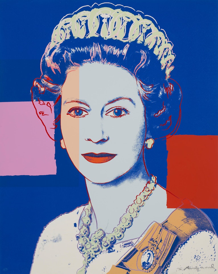 Queen Elizabeth II, from Reigning Queens by Andy Warhol