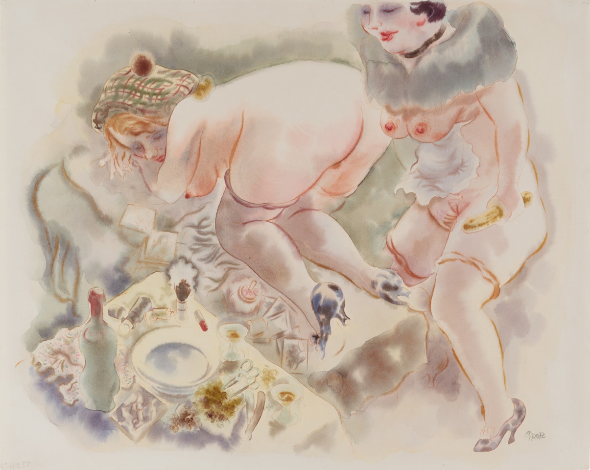 Toilettentisch (Toilet table) by George Grosz