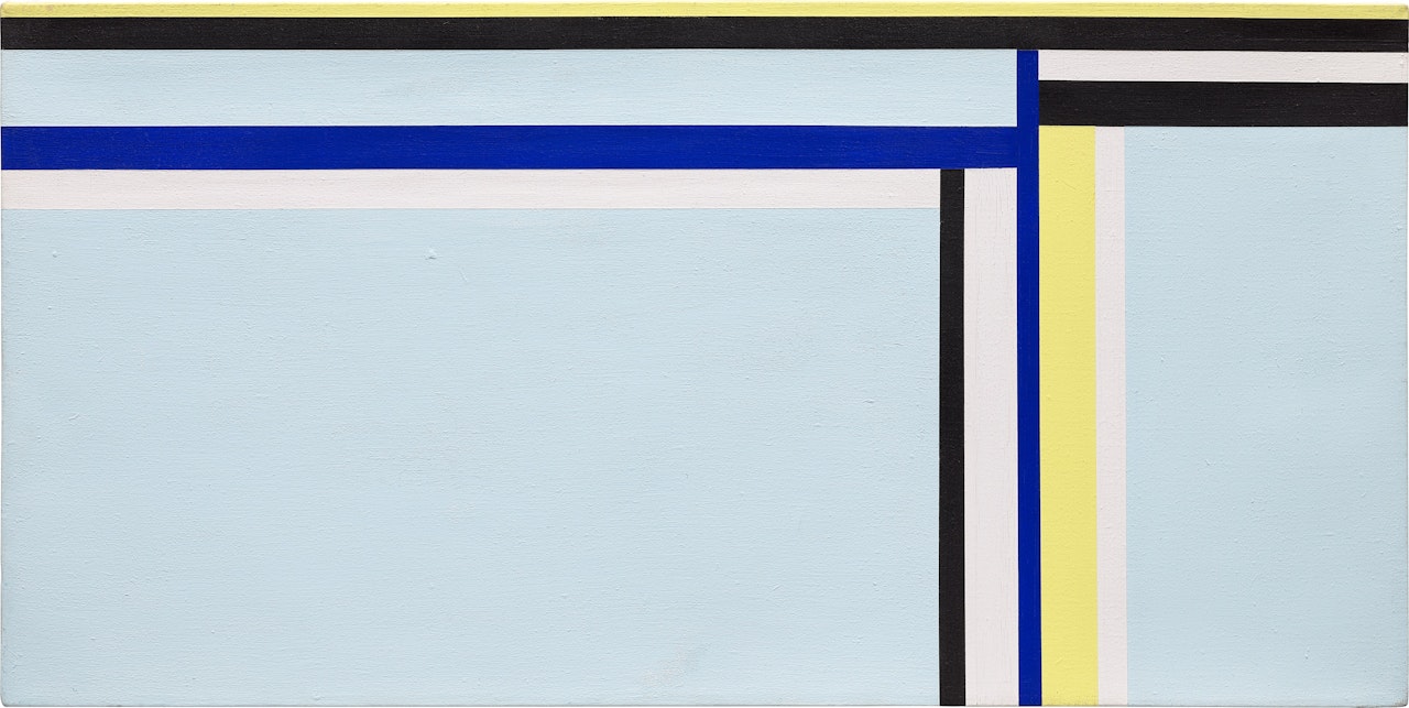 Blue Horizontal by Ilya Bolotowsky