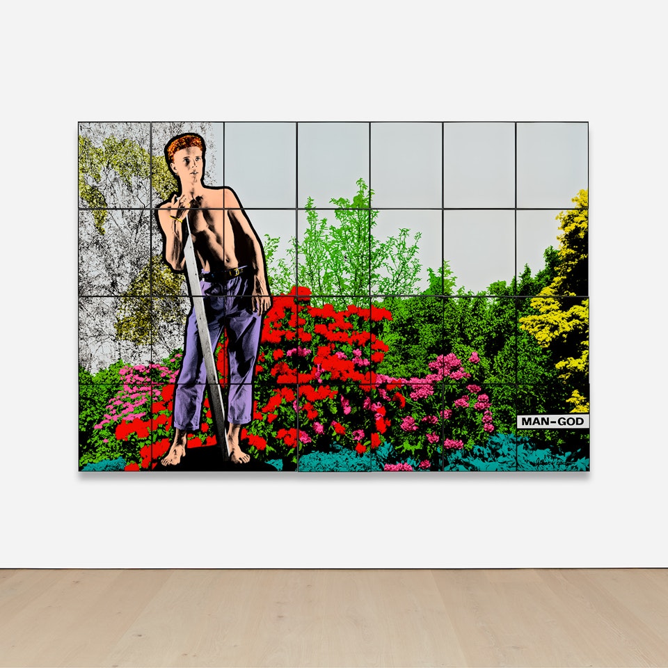 Man-God by Gilbert & George