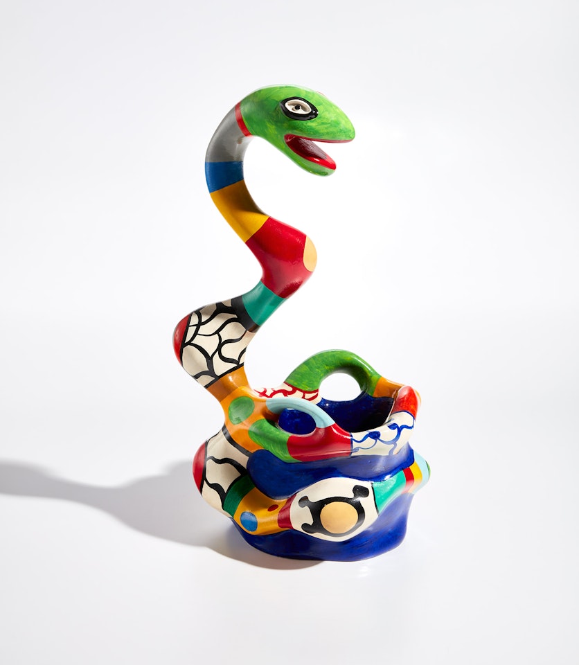 Serpent Vase by Niki de Saint Phalle