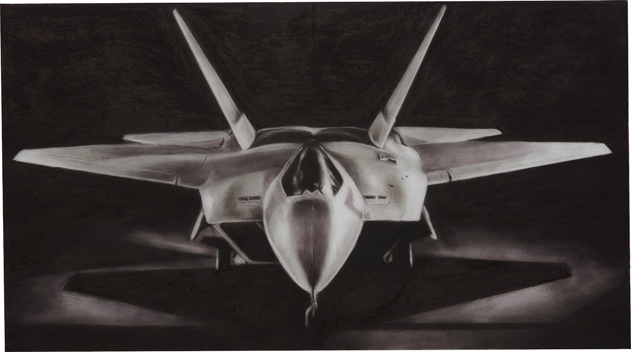 Study for Jet Fighter by Robert Longo