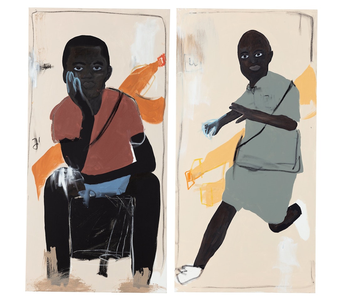 Two works: (i–ii) Untitled from the series Child Soldier by Jammie Holmes