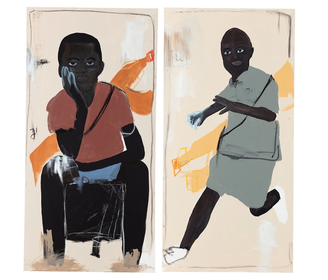 Two works: (i–ii) Untitled from the series Child Soldier by Jammie Holmes