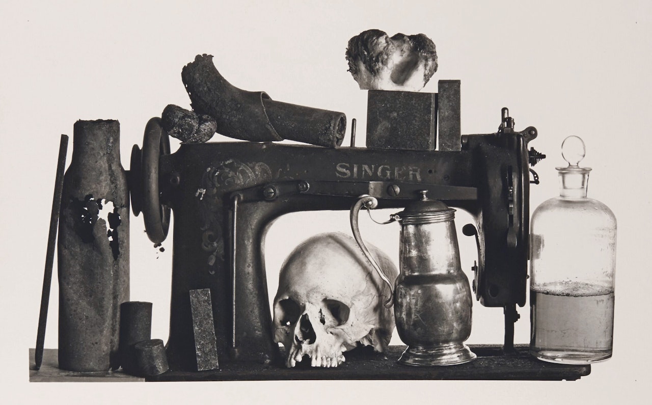 Sewing Machine with 13 Objects, New York by Irving Penn