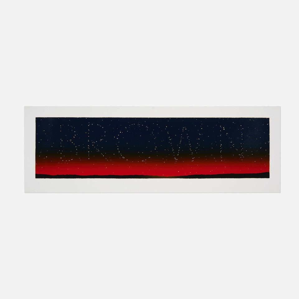 It's in the Stars by Ed Ruscha