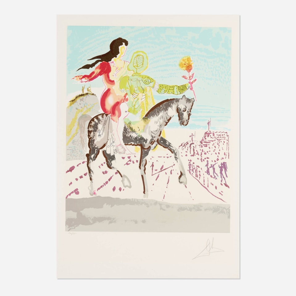 The Messiah (from the New Jerusalem suite) by Salvador Dali