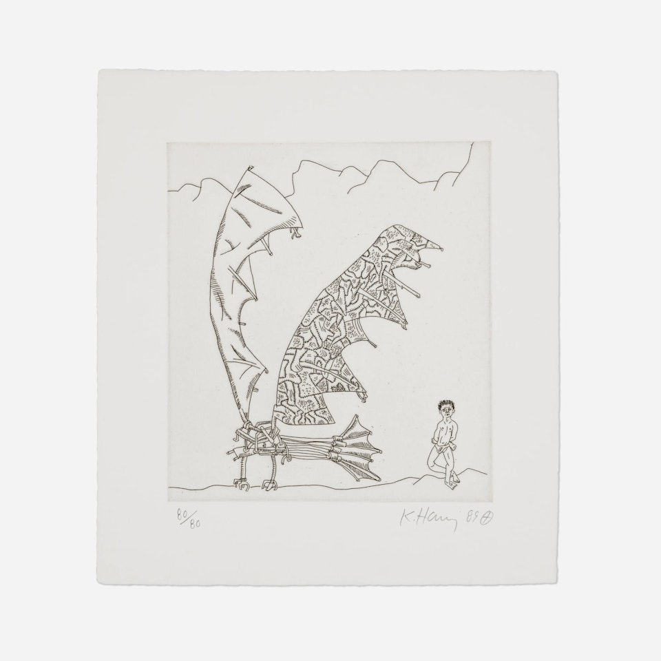 Untitled (from The Valley series) by Keith Haring