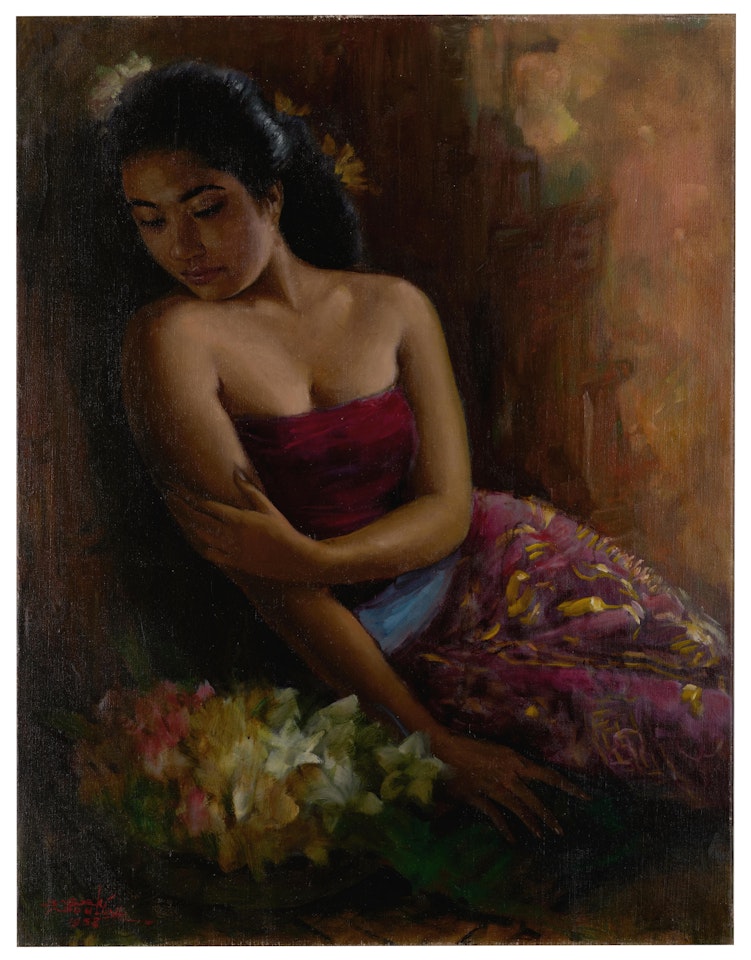 Balinese Lady by Raden Basoeki Abdullah