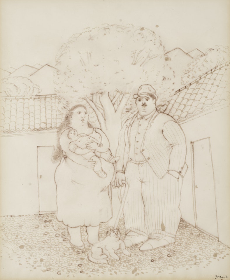 The Family by Fernando Botero