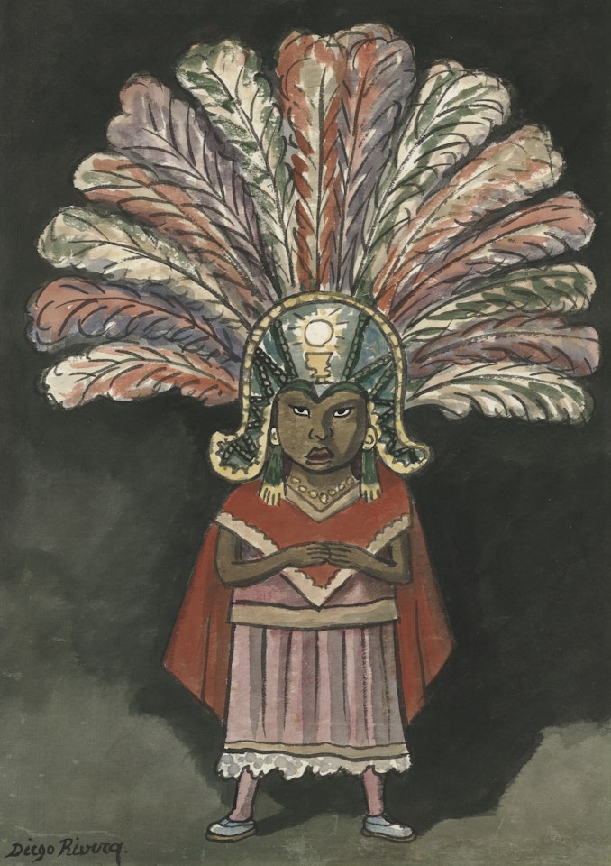 Danzante de Huejotzingo by Diego Rivera
