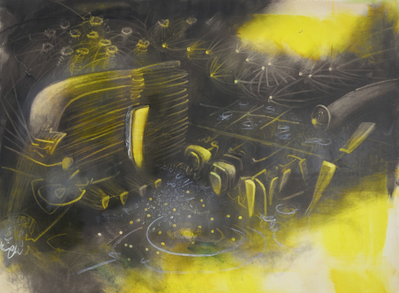 Les magies d'une flute by Roberto Matta