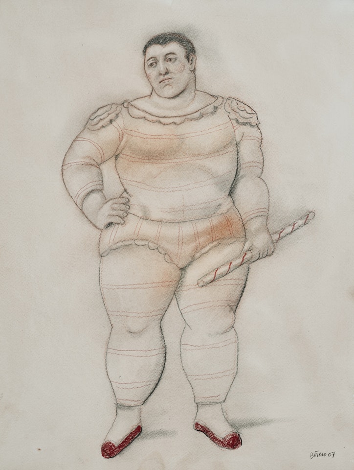 Gymnast by Fernando Botero