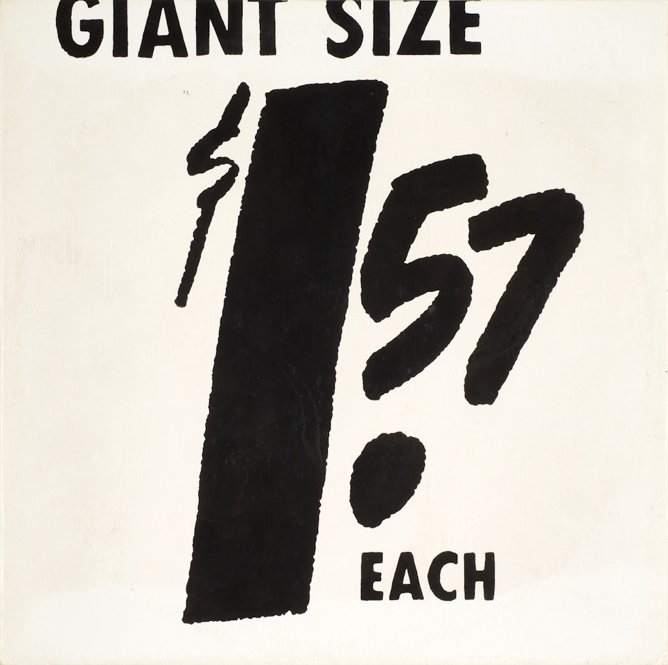 $1.57 Giant Size by Andy Warhol