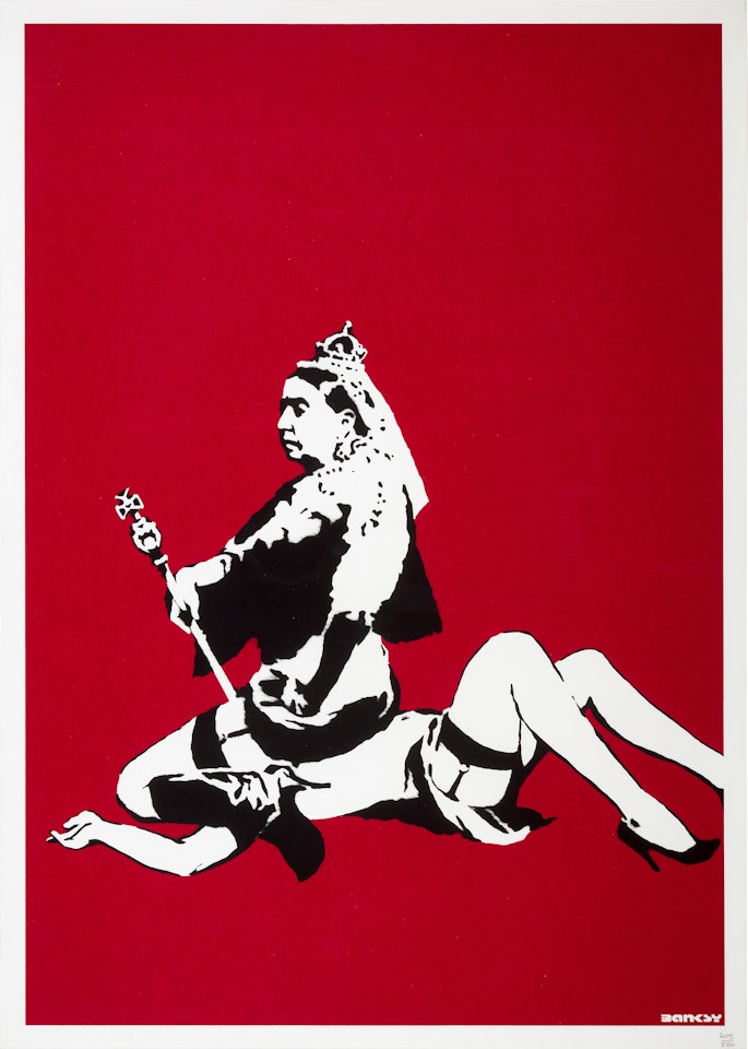 Queen Vic by Banksy