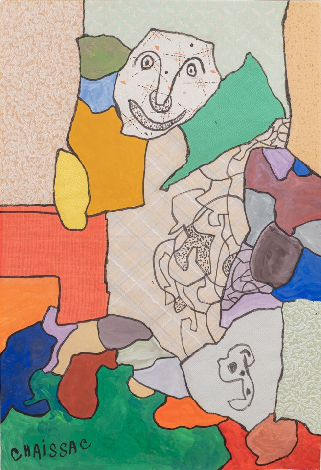 Composition by Gaston Chaissac