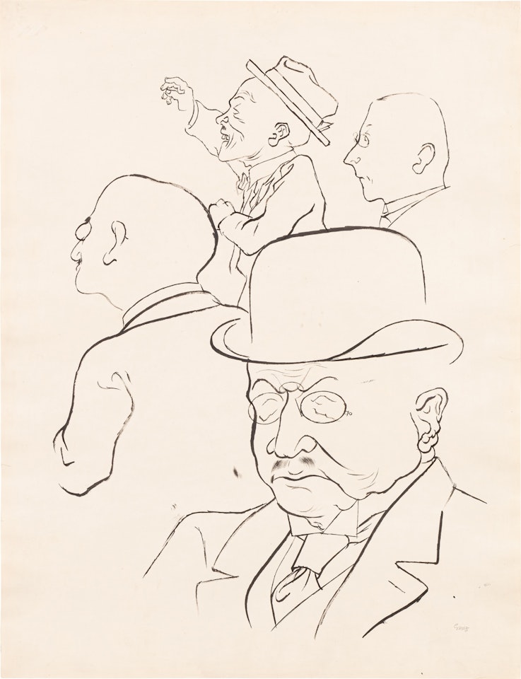Geldleute by George Grosz