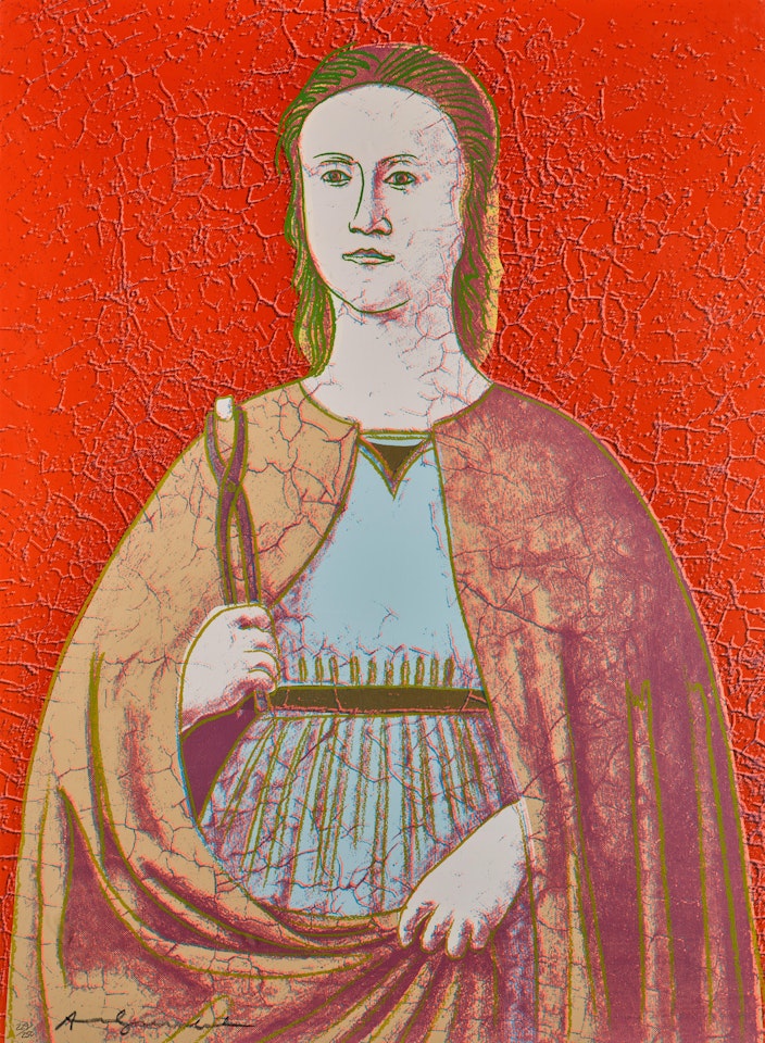 Saint Apollonia by Andy Warhol